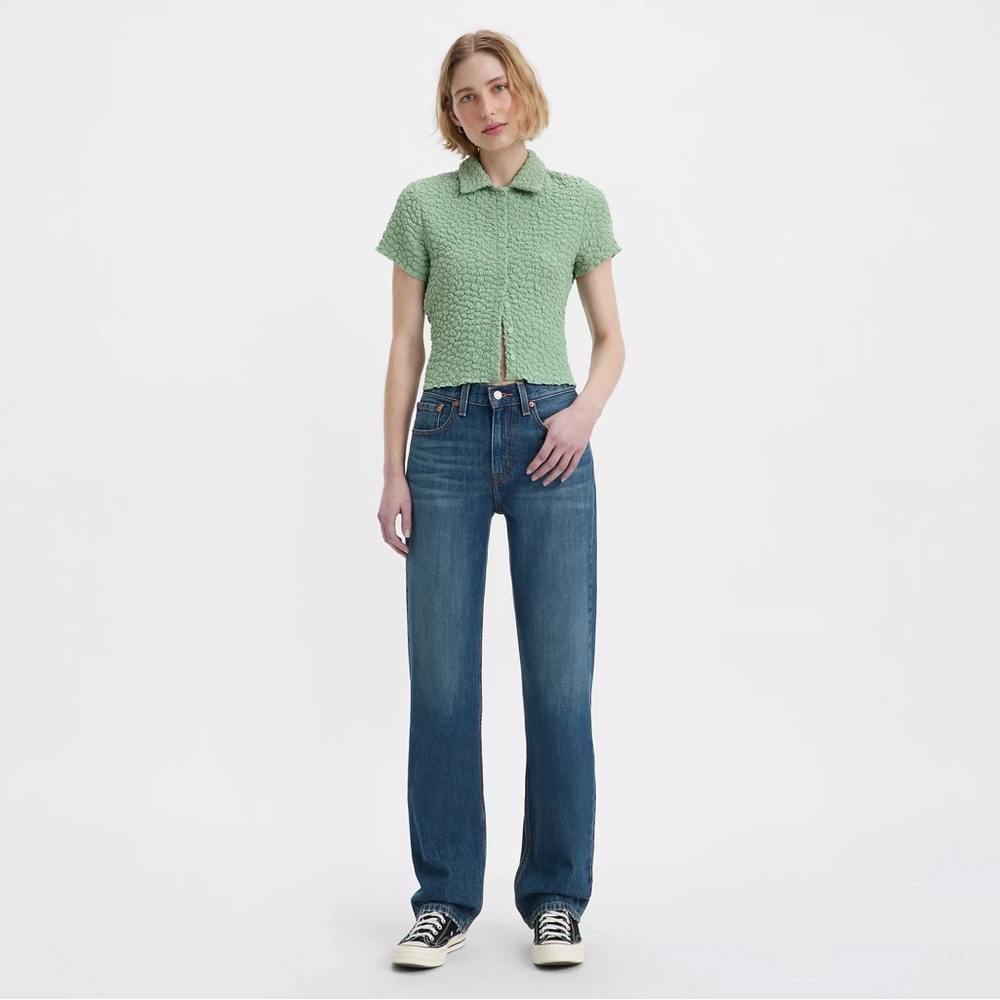 Levi’s LOW PRO WOMEN'S JEANS straight jeans dark wash